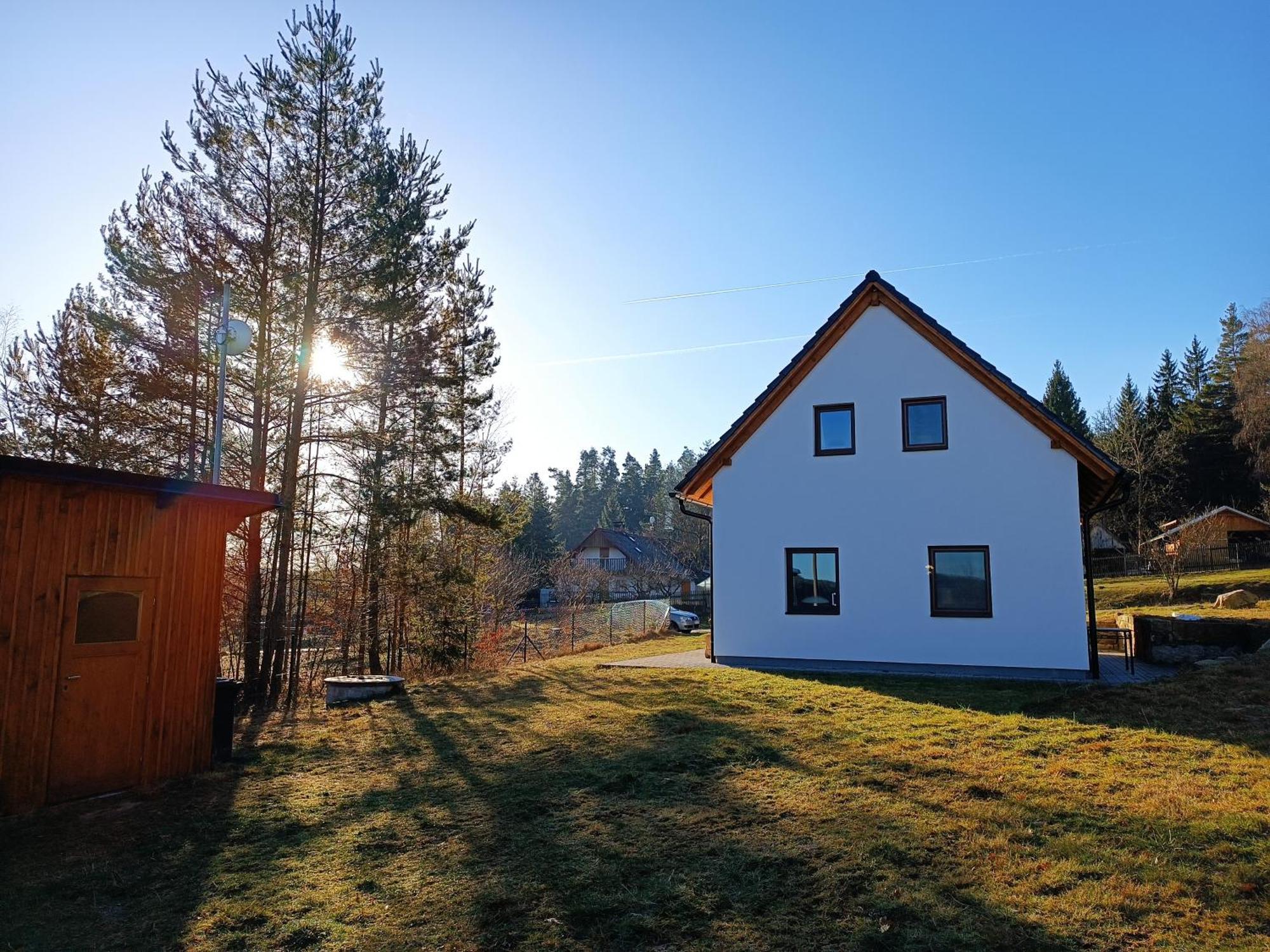 Vila Klidna Lokalita Na Kraji Lesa, Cely Dum S Uschovnu Kol Nová Bystřice Exteriér fotografie