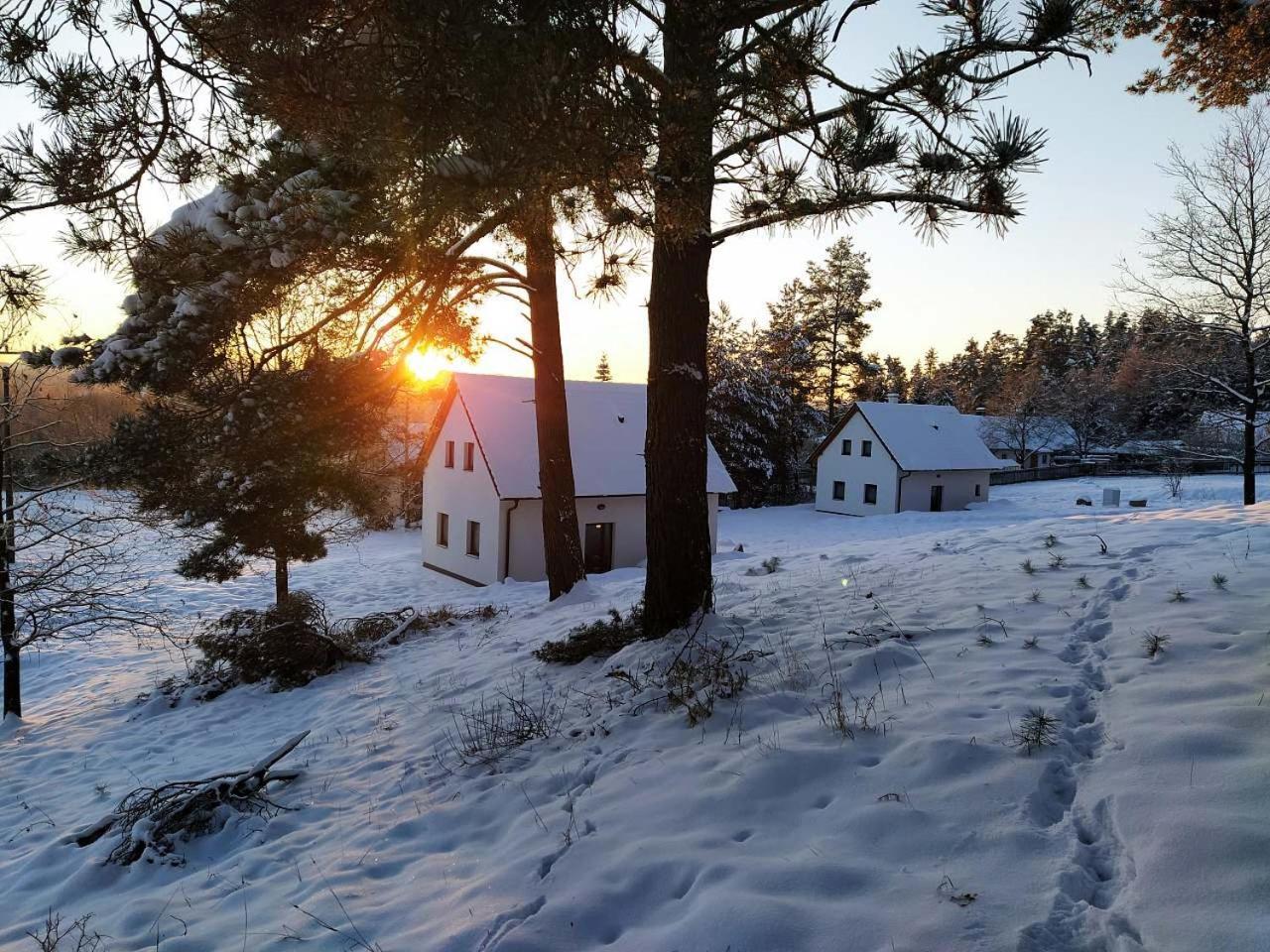 Vila Klidna Lokalita Na Kraji Lesa, Cely Dum S Uschovnu Kol Nová Bystřice Exteriér fotografie