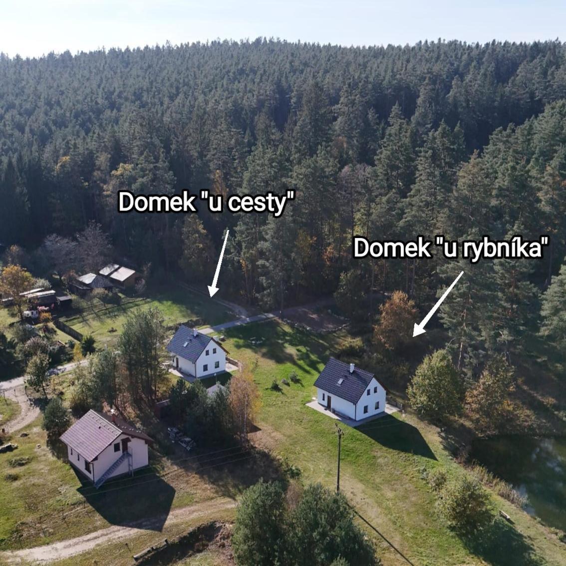 Vila Klidna Lokalita Na Kraji Lesa, Cely Dum S Uschovnu Kol Nová Bystřice Exteriér fotografie