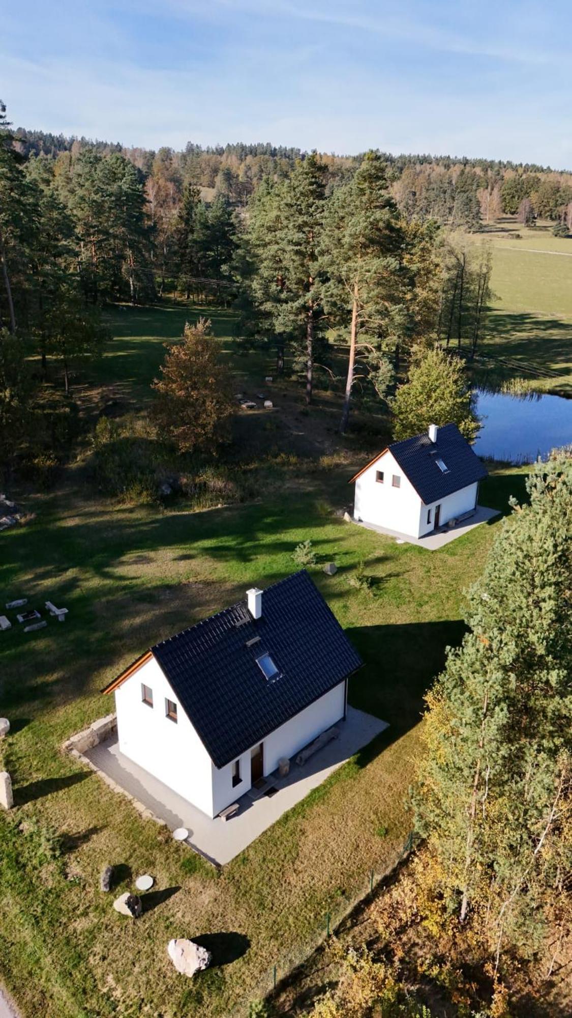 Vila Klidna Lokalita Na Kraji Lesa, Cely Dum S Uschovnu Kol Nová Bystřice Exteriér fotografie
